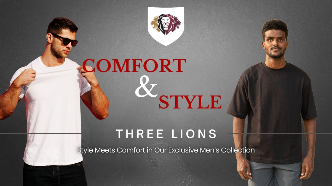 The Perfect Fit: How Threelions T-Shirts Combine Comfort and Style