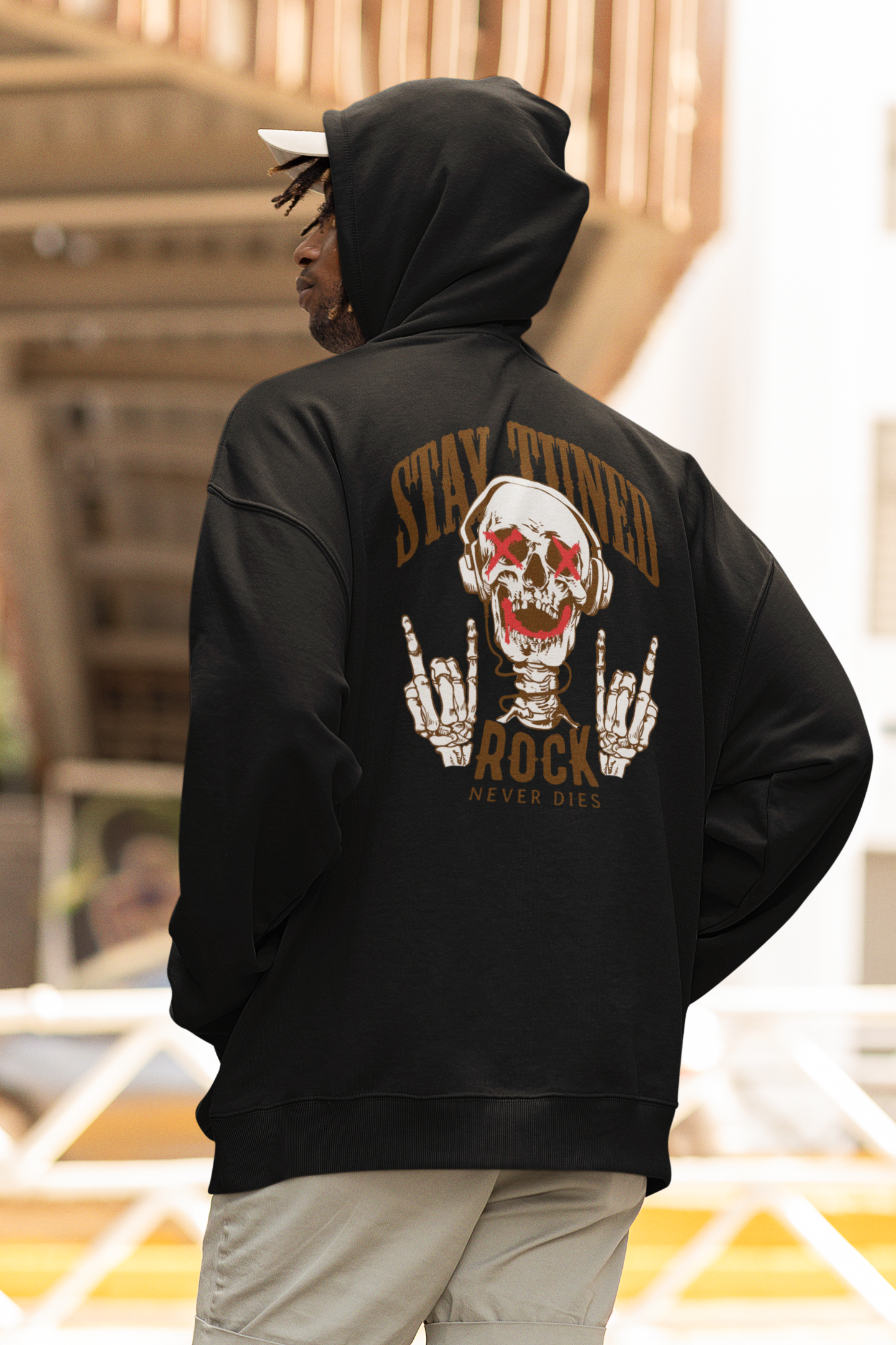 Rock Never Dies Skull