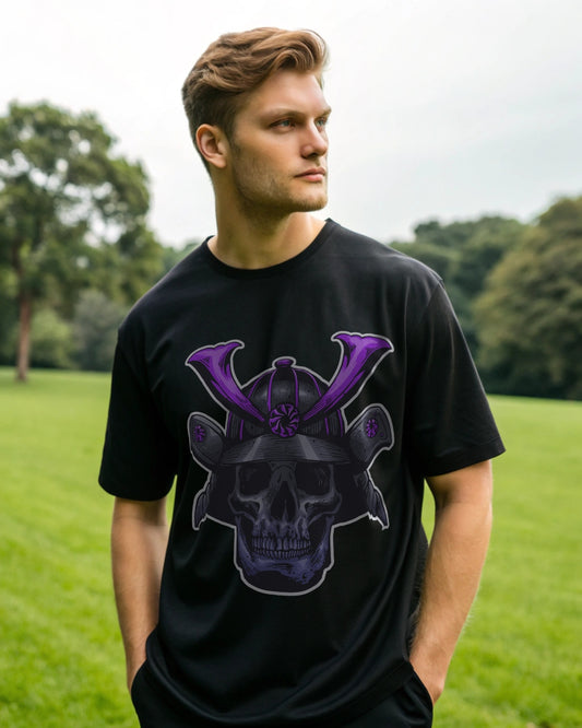 Brooklyn Premium Black Drop Shoulder Digital Printed T-Shirt