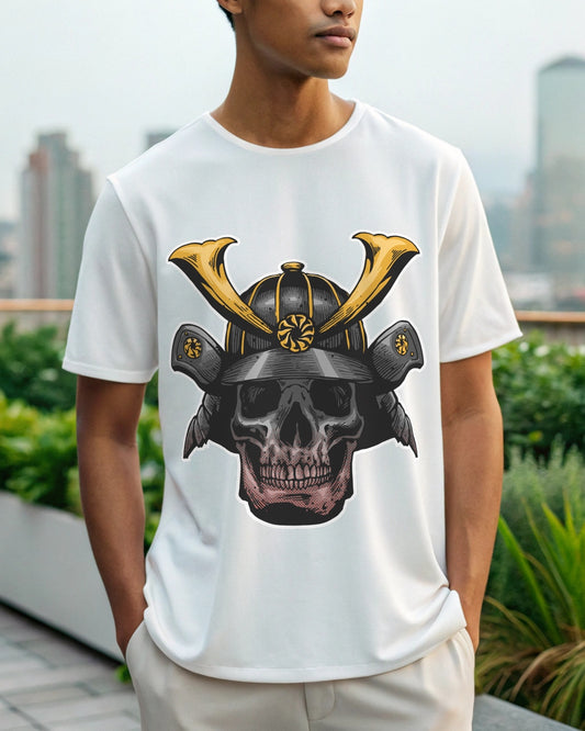Brooklyn Premium White Drop Shoulder Digital Printed T-Shirt