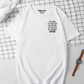 Premium Front And Back Let’s Go T-Shirt in White Color
