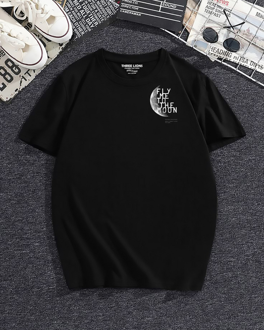 Premium Front And Back Fly Me to the Moon T-Shirt