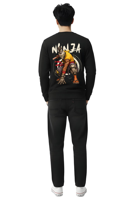 Mecha-Ninja Stealth Polo Sweatshirt