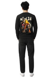 Mecha-Ninja Stealth Polo Sweatshirt
