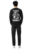 Funky Monkey Polo Sweatshirt